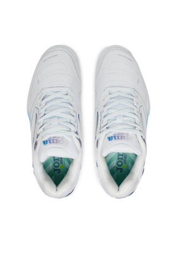 Joma Buty do tenisa Set TSELW2402AC Biały. Kolor: biały. Materiał: mesh, materiał. Sport: tenis