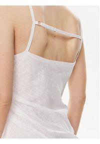 Samsoe & Samsoe - Samsøe Samsøe Sukienka letnia Sahira F24100120 Biały Slim Fit. Kolor: biały. Materiał: bawełna. Sezon: lato #3