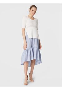 TwinSet - TWINSET Sukienka dzianinowa 231TP3053 Kolorowy Regular Fit. Materiał: bawełna, syntetyk. Wzór: kolorowy