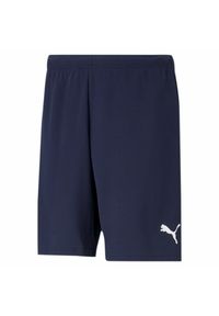 Spodenki piłkarskie męskie Puma teamRISE Short. Kolor: niebieski, biały, wielokolorowy. Sport: piłka nożna #1