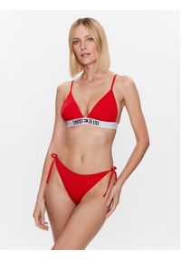 Tommy Jeans Góra od bikini UW0UW04079 Czerwony. Kolor: czerwony. Materiał: syntetyk #3