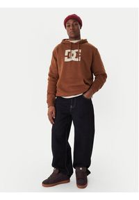 DC Shoes Bluza Star EDYSF03261 Miedziany Regular Fit. Kolor: brązowy. Materiał: syntetyk, bawełna #4