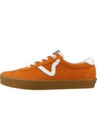 Tenisówki Vans Model Sport Low Kolor Pomarańczowy. Kolor: pomarańczowy. Materiał: zamsz, tkanina. Styl: sportowy