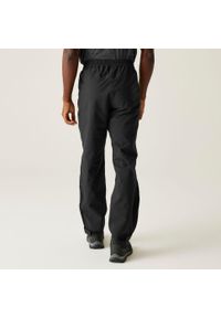 Regatta - Highton Stretch Męskie spodnie turystyczne. Kolor: czarny. Sezon: lato. Sport: turystyka piesza #2