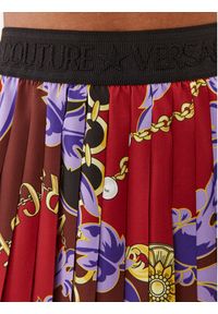 Versace Jeans Couture Spódnica plisowana 75HAE8A5 Kolorowy Regular Fit. Materiał: syntetyk. Wzór: kolorowy