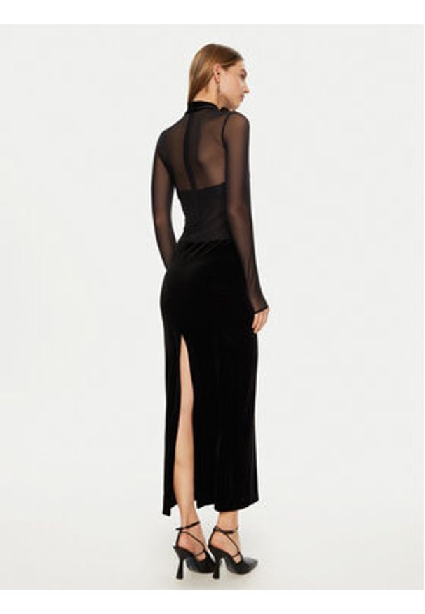 Undress Code Sukienka wieczorowa Stargirl 742 Czarny Slim Fit. Kolor: czarny. Materiał: syntetyk. Styl: wizytowy