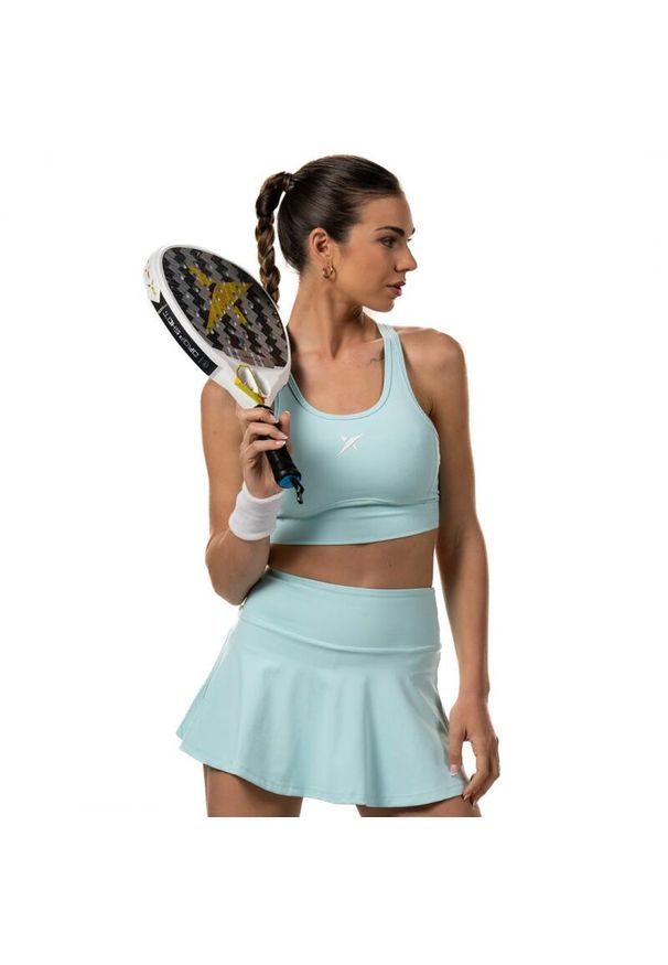 DROP SHOT - Top Drop Shot Opalo Mujer. Kolor: niebieski