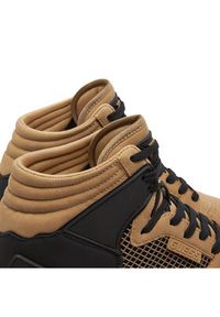 Guess Sneakersy Sava Mid FMTSAM FAB12 Brązowy. Kolor: brązowy. Materiał: skóra #5