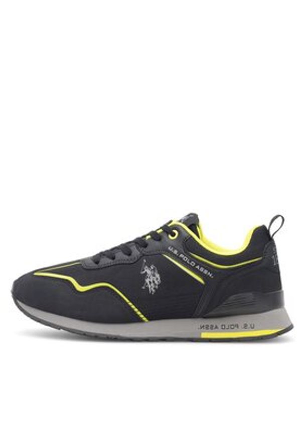 U.S. Polo Assn. Sneakersy TABRY002M/CTH2 Czarny. Kolor: czarny. Materiał: materiał