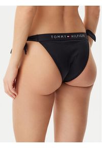 TOMMY HILFIGER - Tommy Hilfiger Dół od bikini UW0UW04497 Czarny. Kolor: czarny. Materiał: syntetyk #3