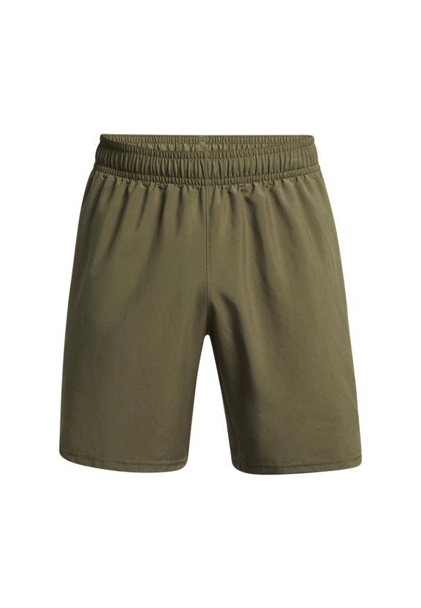 Szorty Under Armour Tech™ Woven Wordmark. Kolor: zielony, czarny, wielokolorowy. Sport: fitness