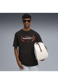 Puma - Męska koszulka F1® Essentials z grafiką PUMA. Kolor: czarny. Materiał: materiał. Sport: bieganie #2