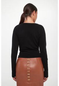 Elisabetta Franchi - Sweter damski z wełny i kaszmiru ELISABETTA FRANCHI. Materiał: wełna, kaszmir #4