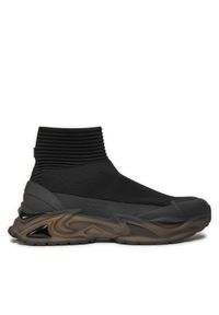 Guess Sneakersy Belluno FMJBES FAB12 Czarny. Kolor: czarny. Materiał: materiał