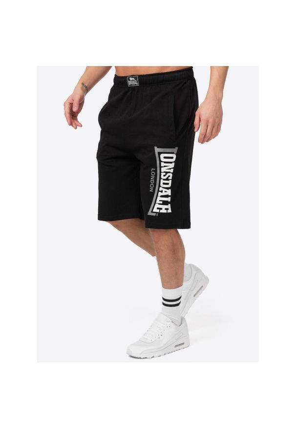 Szorty Lonsdale Logo Jam. Kolor: czarny