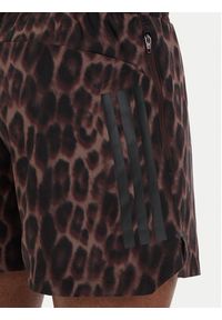 Adidas - adidas Szorty sportowe D4T Power KF0954 Brązowy Regular Fit. Kolor: brązowy. Materiał: syntetyk #2