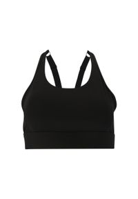 Biustonosz dla kobiet Athlecia Zanilia. Kolor: czarny. Sport: fitness #1