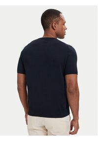 Polo Ralph Lauren T-Shirt 710980681001 Granatowy Regular Fit. Typ kołnierza: polo. Kolor: niebieski. Materiał: bawełna #5