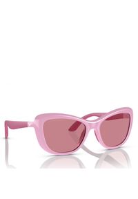 Okulary przeciwsłoneczne Emporio Armani. Kolor: różowy