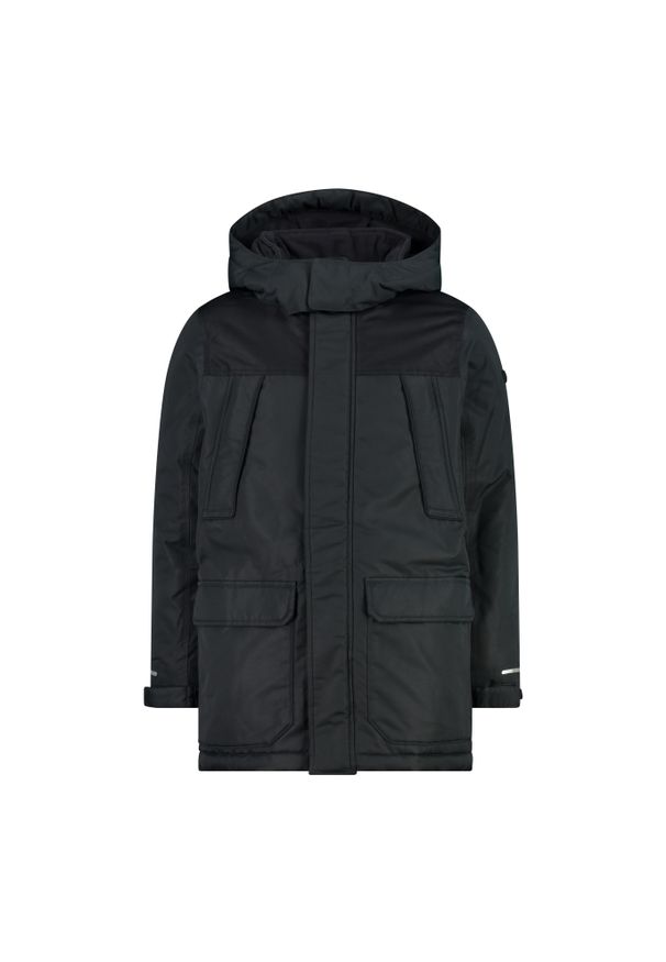 Parka dziecięca z kapturem CMP. Typ kołnierza: kaptur. Kolor: szary, wielokolorowy, brązowy