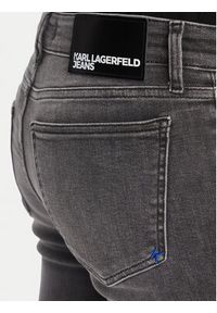 Karl Lagerfeld Jeans Jeansy A2M10066 Szary Skinny Fit. Kolor: szary