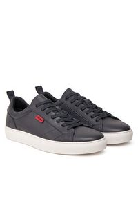Hugo - HUGO Sneakersy Morrie 50541210 Granatowy. Kolor: niebieski. Materiał: skóra