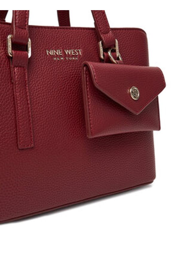 Nine West Torebka C-JL9733 Bordowy. Kolor: czerwony