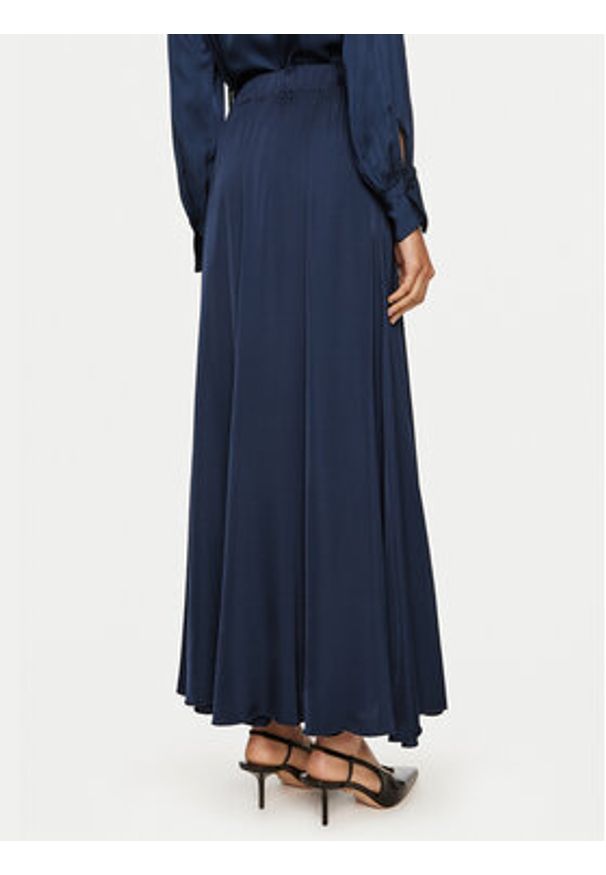 ViCOLO Spódnica maxi TS0191 Granatowy Regular Fit. Kolor: niebieski. Materiał: wiskoza