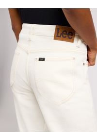 Lee - LEE RIDER DAMSKIE SPODNIE JEANSOWE JEANSY DŻINSY CONCRETE WHITE 112349001 L34X016089