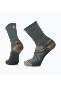 Skarpety Trekkingowe unisex Smartwool Hike Light Cushion Crew Socks. Kolor: zielony