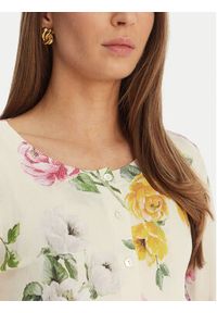 Luisa Spagnoli Kardigan Contesto 100300 Beżowy Slim Fit. Kolor: beżowy. Materiał: syntetyk #4