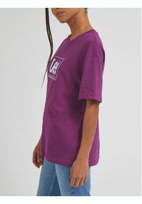 Lee T-Shirt L43UEPA10 112330439 Fioletowy Regular Fit. Kolor: fioletowy. Materiał: bawełna #5