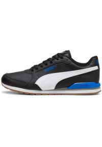 Buty Puma ST Runner V3, Mężczyźni. Zapięcie: sznurówki. Kolor: biały, zielony, wielokolorowy, niebieski. Materiał: materiał, syntetyk, skóra. Szerokość cholewki: normalna. Sport: turystyka piesza