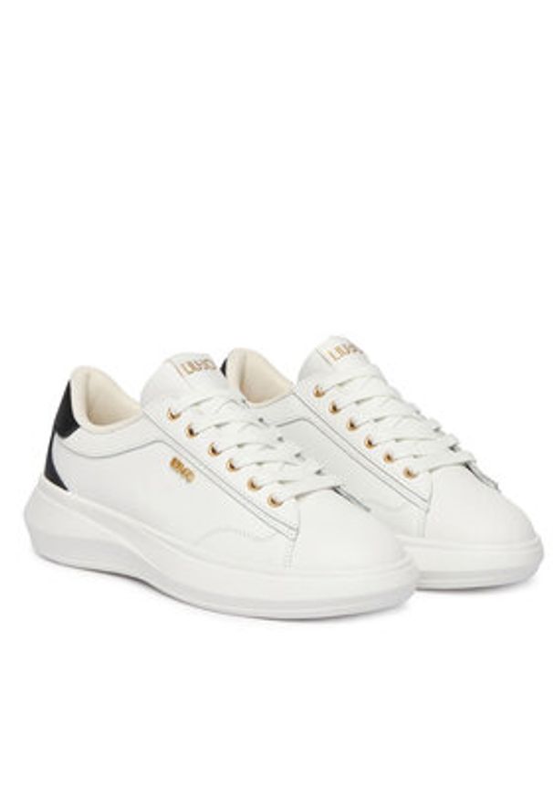 Liu Jo Sneakersy Casper 01 BA6069 P0102 Biały. Kolor: biały. Materiał: skóra