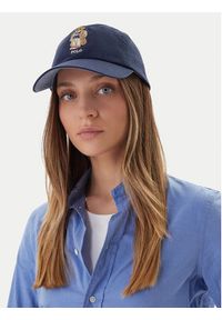 Polo Ralph Lauren Czapka z daszkiem 211A87349001 Granatowy. Kolor: niebieski. Materiał: bawełna #4