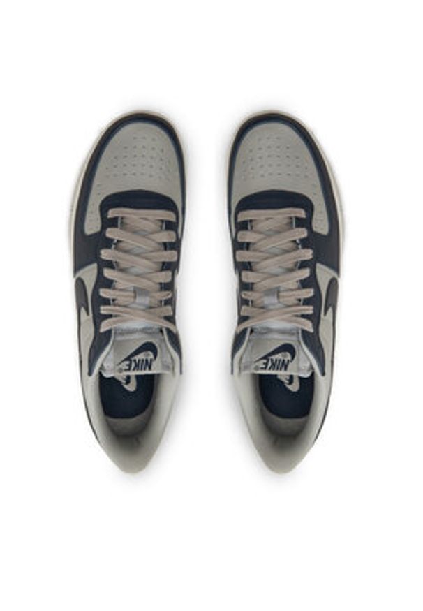 Nike Sneakersy Terminator Low FN6830 001 Szary. Kolor: szary. Materiał: skóra