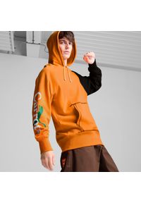 Bluza z kapturem Puma x Carrots. Typ kołnierza: kaptur. Kolor: pomarańczowy #1