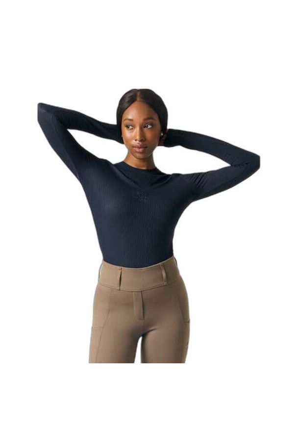 PS OF SWEDEN - Sweter damski PS of Sweden Leandra. Kolor: niebieski. Materiał: polar. Sezon: zima