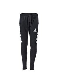 SELECT - Spodnie Do Biegania Dziecięce Hiszpania Slim. Kolor: czarny