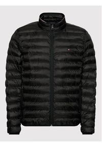 TOMMY HILFIGER - Tommy Hilfiger Kurtka przejściowa Core Circular MW0MW18763 Czarny Regular Fit. Kolor: czarny. Materiał: syntetyk #4