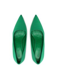 Jenny Fairy Szpilki LS5776-01A Zielony. Kolor: zielony. Materiał: materiał. Obcas: na szpilce #7