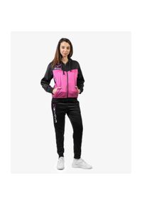 Givova Dres Visa Melange z Kapturem Polarfleece - S. Kolor: czarny, czerwony, wielokolorowy. Materiał: dresówka #1