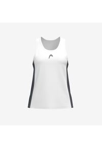 Head - CLUB 25 Tank Top Girls. Kolor: niebieski. Materiał: mesh. Sport: tenis