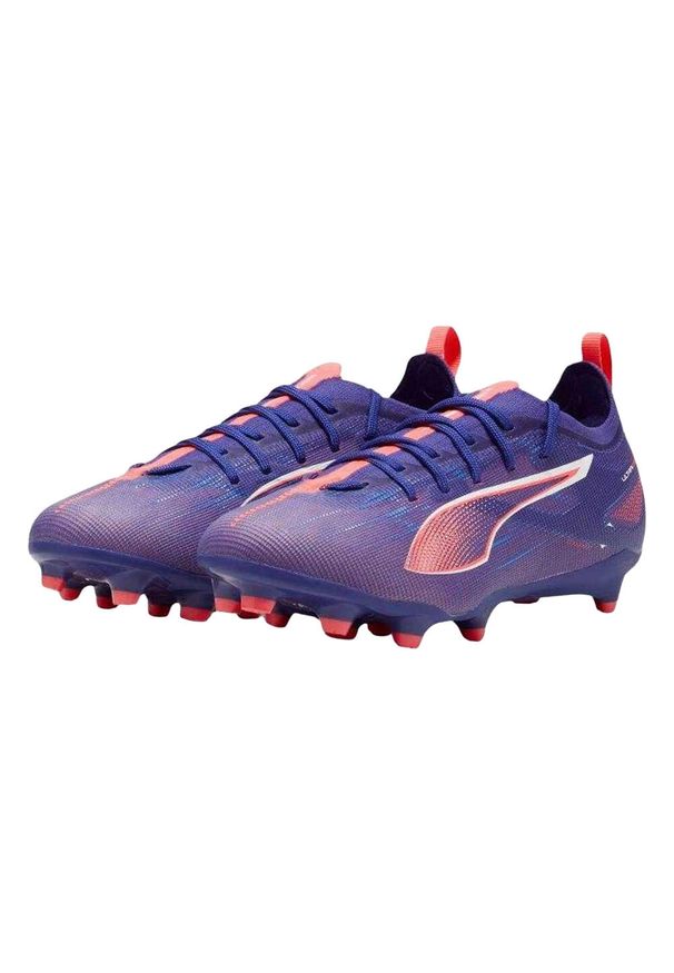 Puma - Buty Piłkarskie Dla Dzieci Ultra 5 Pro. Kolor: fioletowy, różowy, wielokolorowy. Sport: piłka nożna