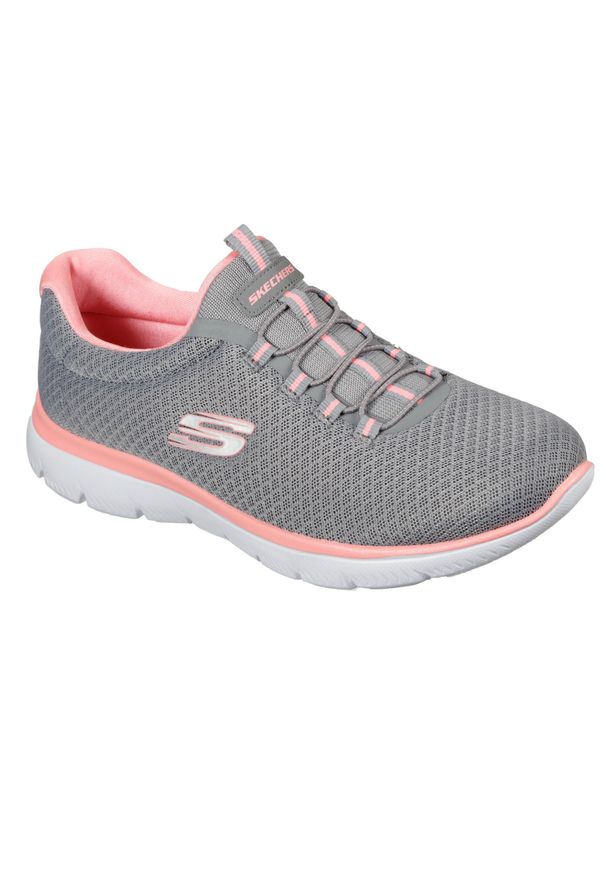 skechers - Buty Summits Rozmiar 41 Szary - 12980-GYPK. Kolor: różowy. Materiał: tkanina, dzianina. Model: Skechers Sport