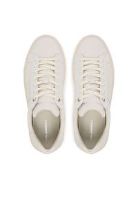 Karl Lagerfeld - KARL LAGERFELD Sneakersy KL52218 Biały. Kolor: biały. Materiał: skóra, nubuk #4