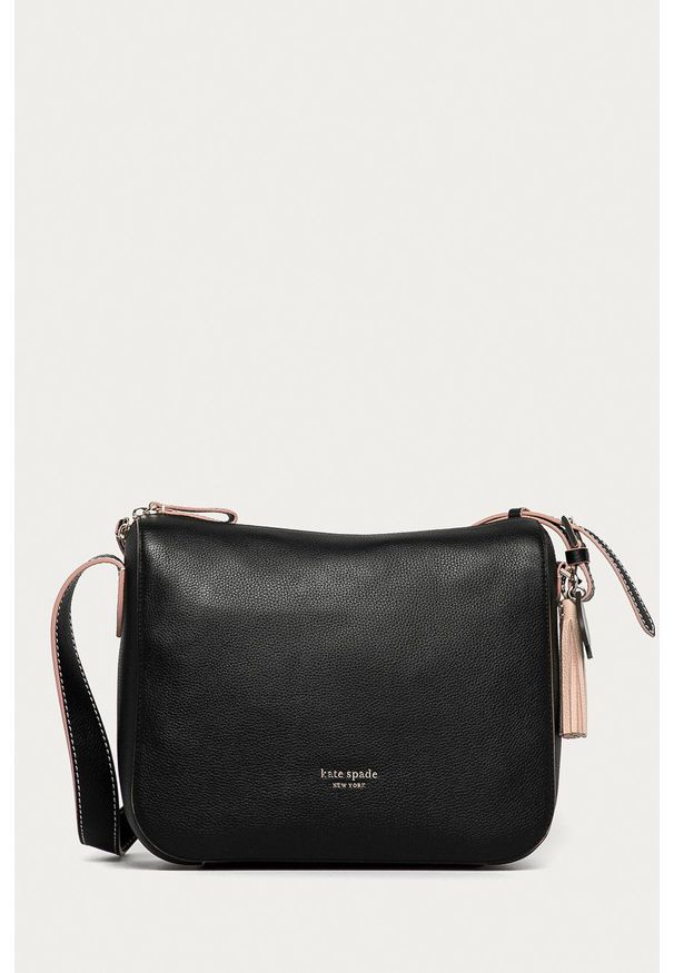 Kate Spade - Torebka. Kolor: czarny. Rodzaj torebki: na ramię