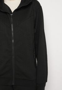 Born2be - Czarny Komplet Dresowy Bluza z Kapturem i Joggery Rerialda. Kolor: czarny. Materiał: dresówka #6