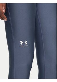 Under Armour Legginsy Ua Hg Authentics 1383559 Szary Slim Fit. Kolor: szary. Materiał: syntetyk #3