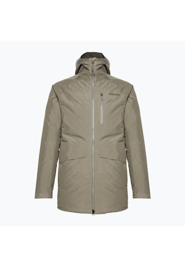 Kurtka przeciwdeszczowa męska Marmot Oslo GORE-TEX. Kolor: beżowy. Technologia: Gore-Tex. Sport: turystyka piesza